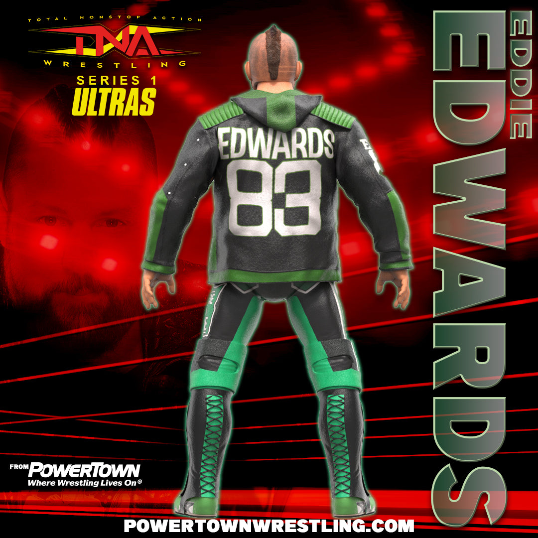 TNA Wrestling PowerTown Ultras Series 1 Eddie Edwards
