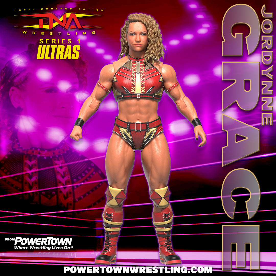 TNA Wrestling PowerTown Ultras Series 1 Jordynne Grace – Wrestling Figure  Database