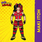 2024 Major Wrestling Figure Podcast Major Bendies Maki Itoh