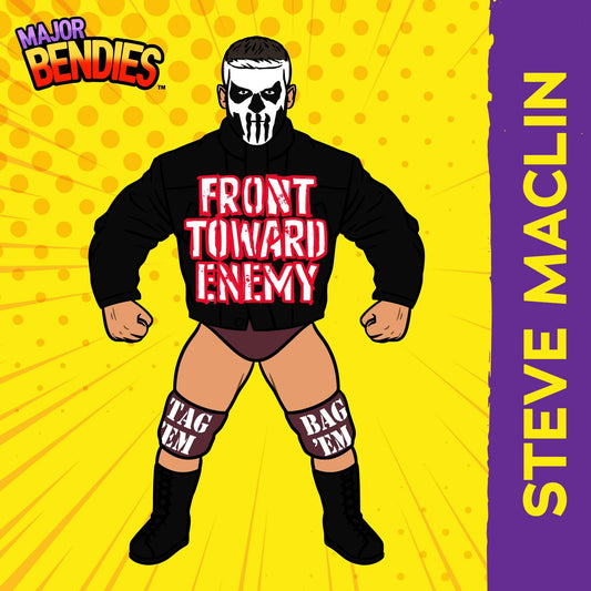 2024 Major Wrestling Figure Podcast Major Bendies Steve Maclin