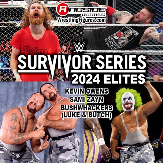 2024 WWE Mattel Elite Collection Survivor Series 7 Adam Pearce [Build-A-Figure]