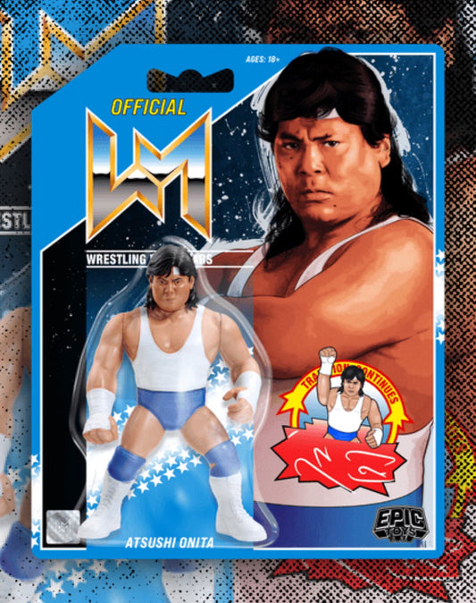 2024 Epic Toys Wrestling Megastars Series 3 Atsushi Onita