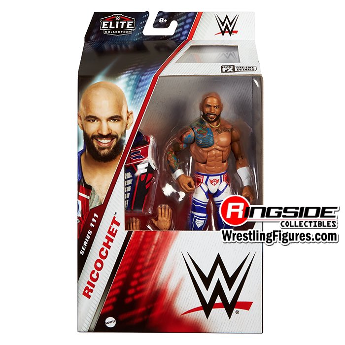 Figurine WWE Elite Collection Bianca Belair Wrestlemania - Avec Accessoires Et Pièces Build-A-Figure Howard Finkel - Collection Premium Live Event