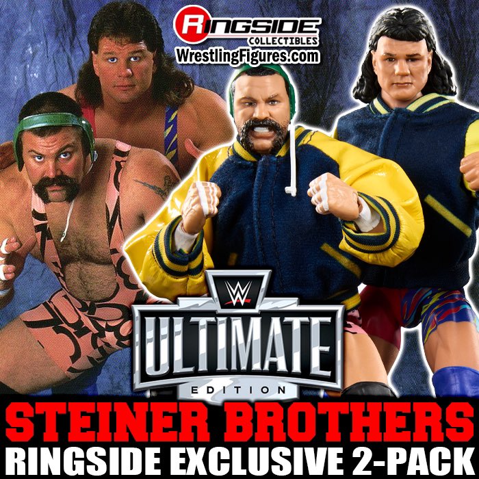 2024 WWE Mattel Ultimate Edition Tag Team Steiner Brothers: Rick Steiner & Scott Steiner [Exclusive]