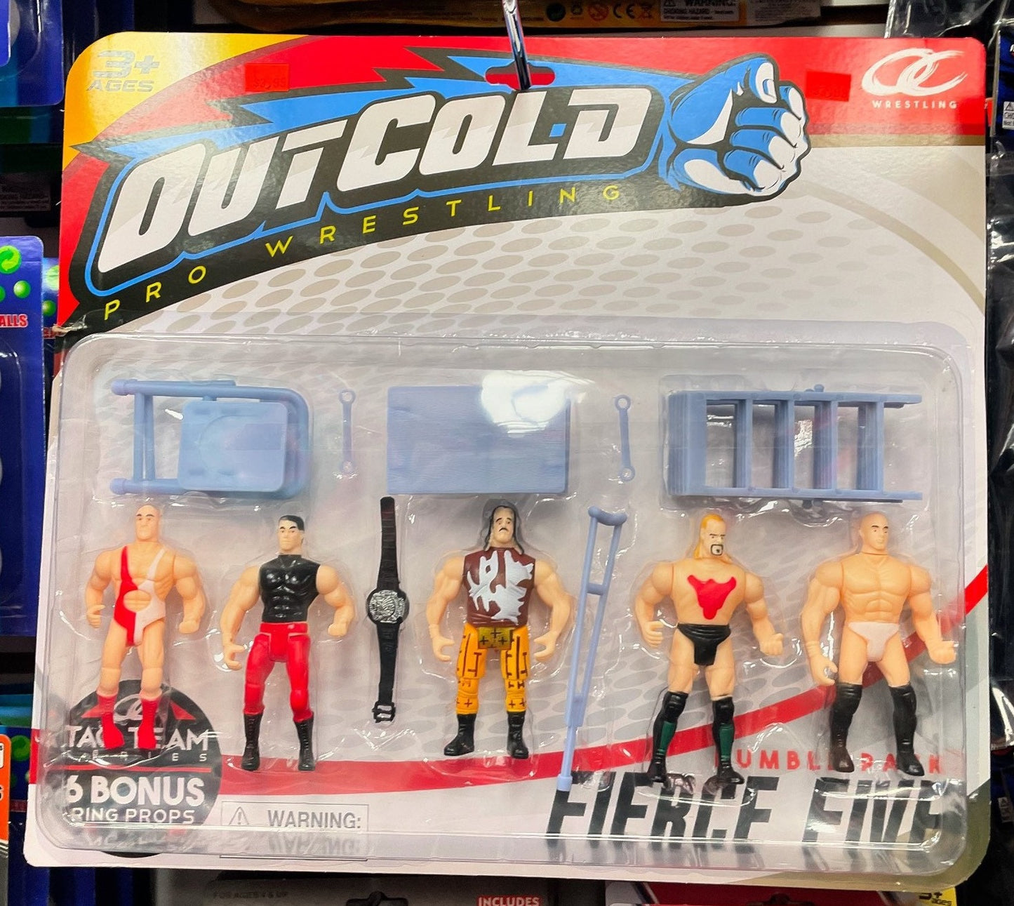 OutCold Pro Wrestling Bootleg/Knockoff Fierce Five Rumble Pack