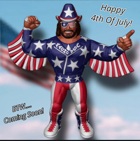 2025 Hasttel Toy Grapplers & Gimmicks Macho Man Randy Savage [USA Edition]