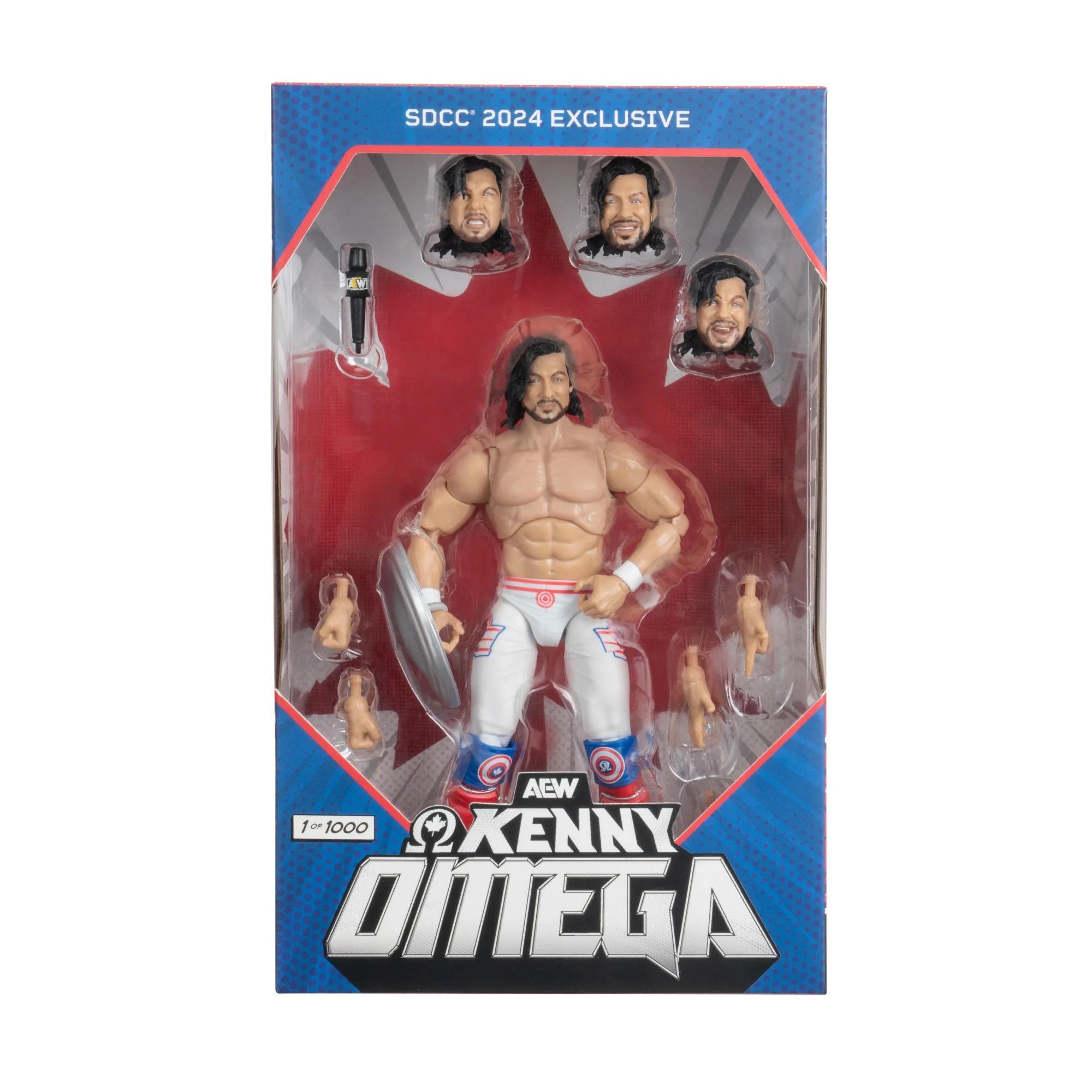 2025 AEW Jazwares SDCC Exclusive Kenny Omega Wrestling Figure Database