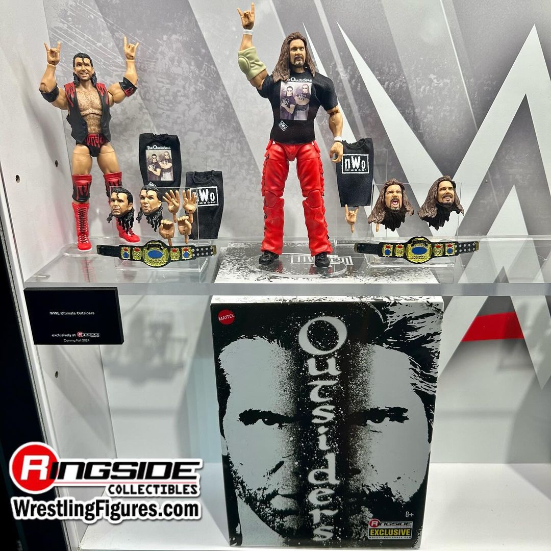 2024 WWE Mattel Ultimate Edition Tag Team The Outsiders: Scott Hall & Kevin Nash [Exclusive]