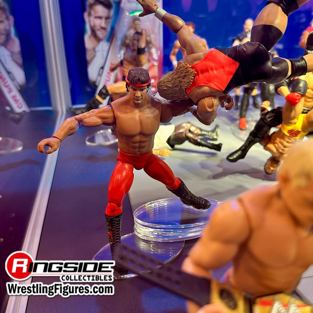 Action Figure WWE Mattel: Ricky 'The Dragon' Steamboat, Scala 15 Cm Con Tecnologia TrueFX