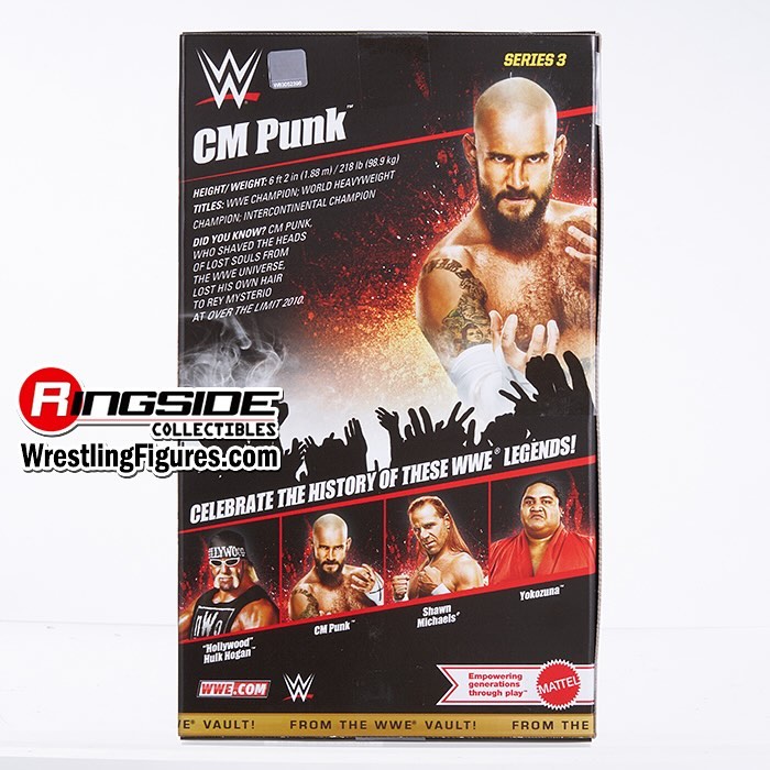 2024 WWE Mattel Elite Collection From the Vault Series 3 CM Punk [Excl ...