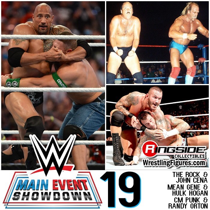2024 WWE Mattel Main Event Showdown Series 19 Randy Orton vs. CM