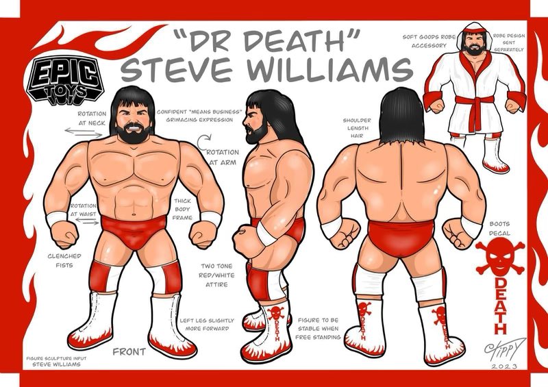 2025 Epic Toys Wrestling Megastars Series 4 