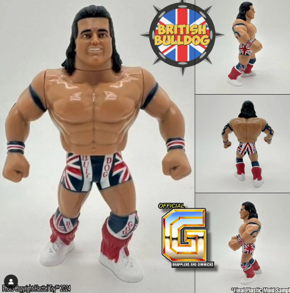 2024 Hasttel Toy Grapplers & Gimmicks British Bulldog '95