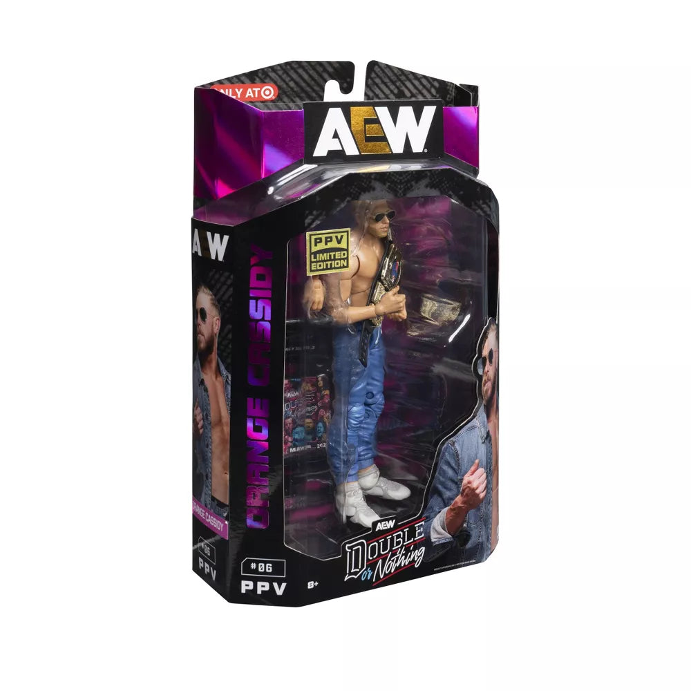 2025 AEW Jazwares Pay Per View Limited Edition #06 Orange Cassidy