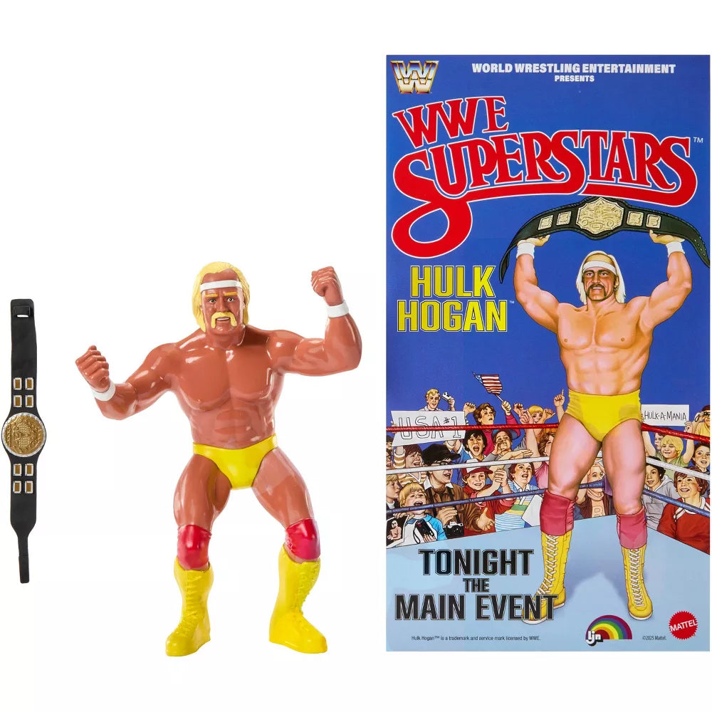 2025 Mattel LJN WWE Superstars Series 1 Hulk Hogan [Exclusive]