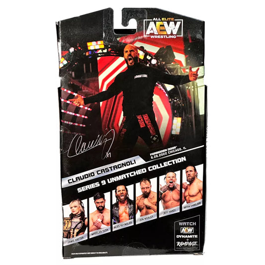 2024 AEW Jazwares Unmatched Collection Series 9 #69 Claudio Castagnoli