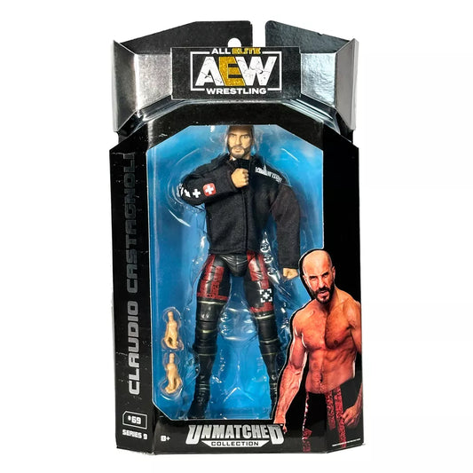 2024 AEW Jazwares Unmatched Collection Series 9 #69 Claudio Castagnoli