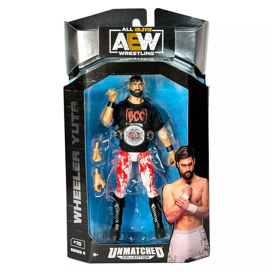 2024 AEW Jazwares Unmatched Collection Series 9 #70 Wheeler Yuta