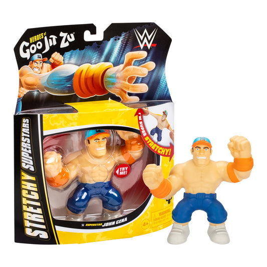 2024 WWE Moose Toys Heroes of Goo Jit Zu Stretchy Superstars Series 1 John Cena