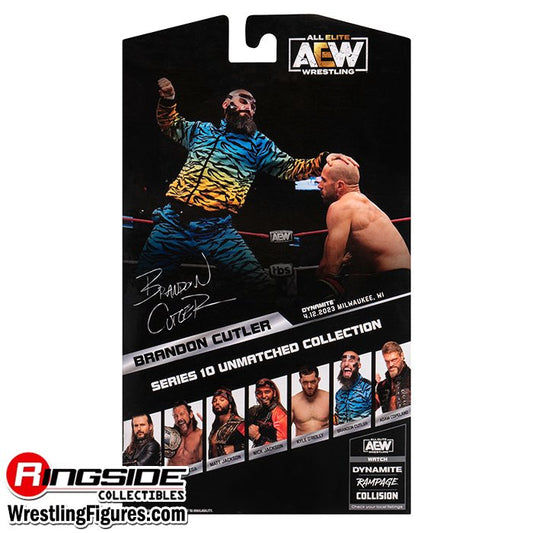 2024 AEW Jazwares Unmatched Collection Series 10 Brandon Cutler [Rare Edition]