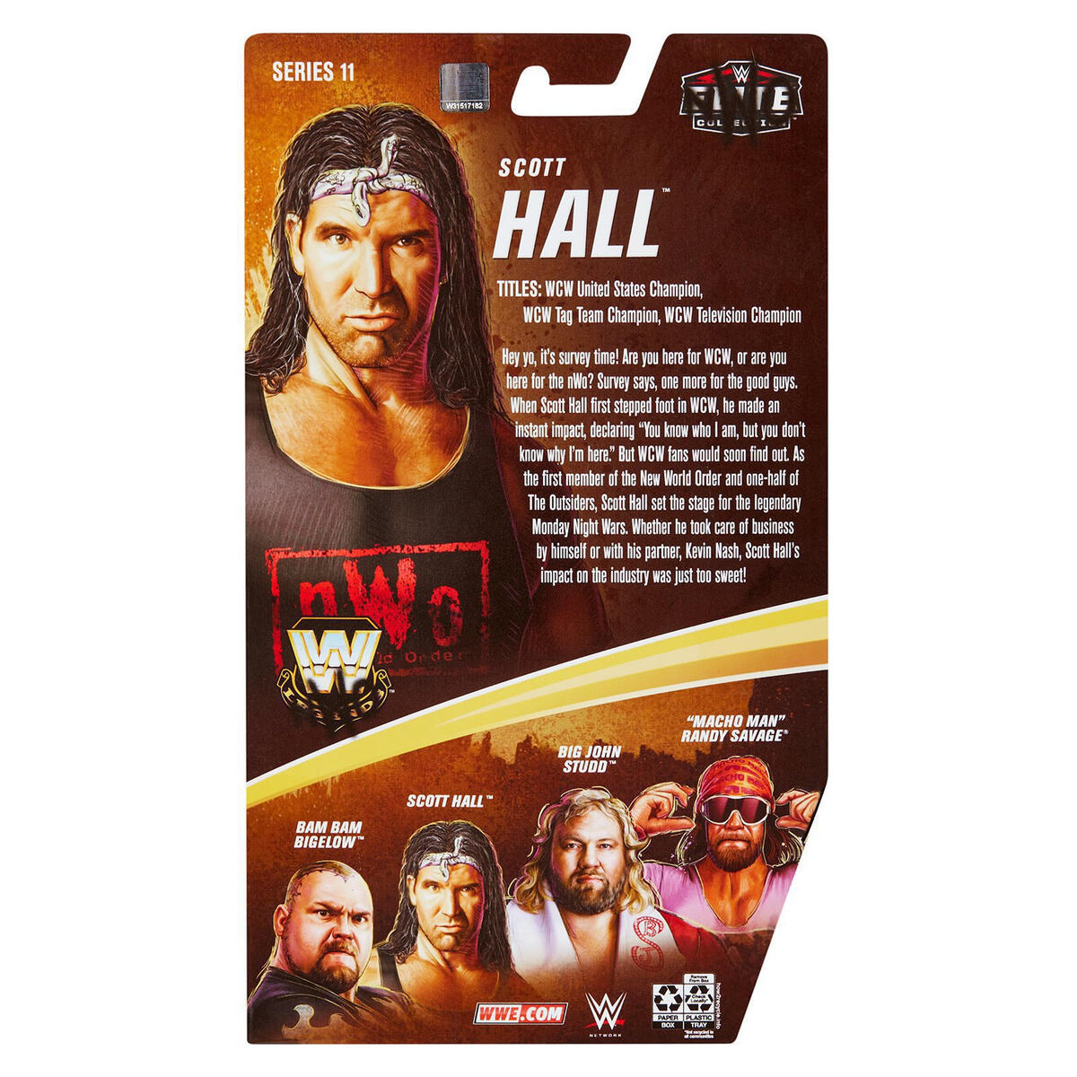 2021 WWE Mattel Elite Collection Legends Series 11 Scott Hall [Exclusive]