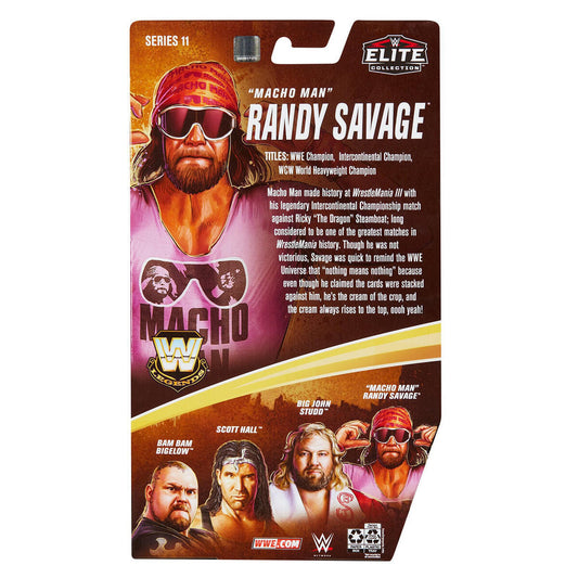 2021 WWE Mattel Elite Collection Legends Series 11 "Macho Man" Randy Savage [Chase, Exclusive]