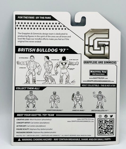 2024 Hasttel Toy Grapplers & Gimmicks British Bulldog '97