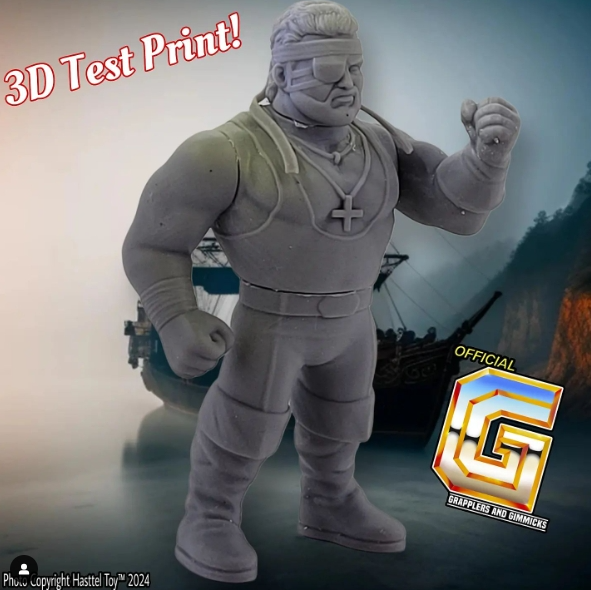 2025 Hasttel Toy Grapplers & Gimmicks Limited Edition Jean-Pierre