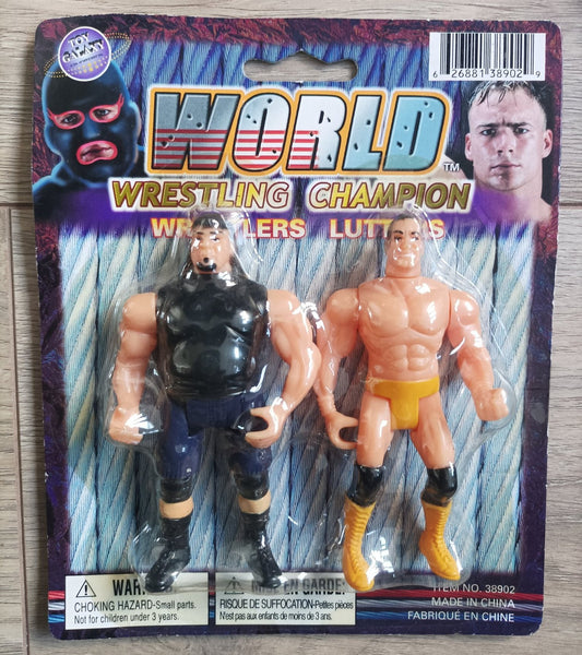 Toy Galaxy World Wrestling Champion Bootleg/Knockoff 2-Pack [Axl Rotten & Chris Candido]