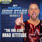 My Fandom Collectibles Indie Stars Series 2 "The One Star" Brad Attitude [Blue]