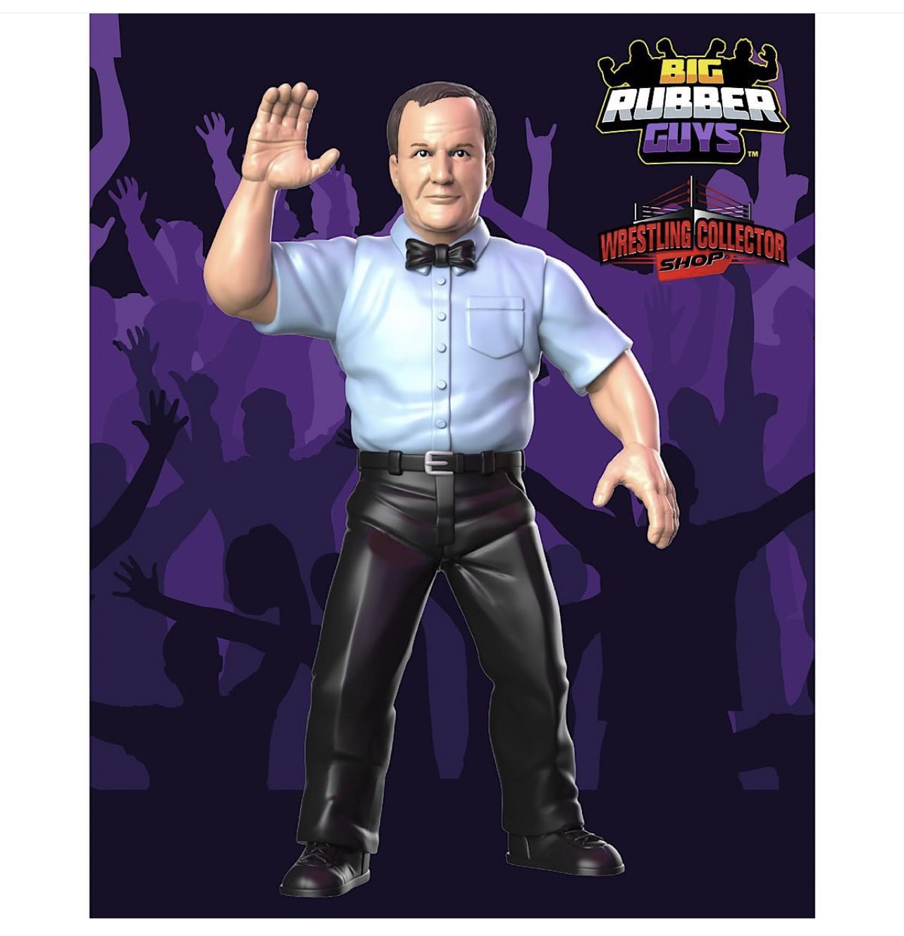 2025 MAJOR Big Rubber Guys Earl Hebner [Exclusive] – Wrestling