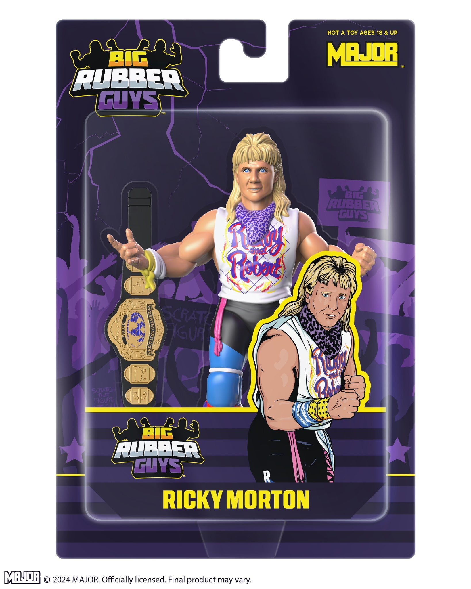 2025 MAJOR Big Rubber Guys Series 10 Ricky Morton – Wrestling