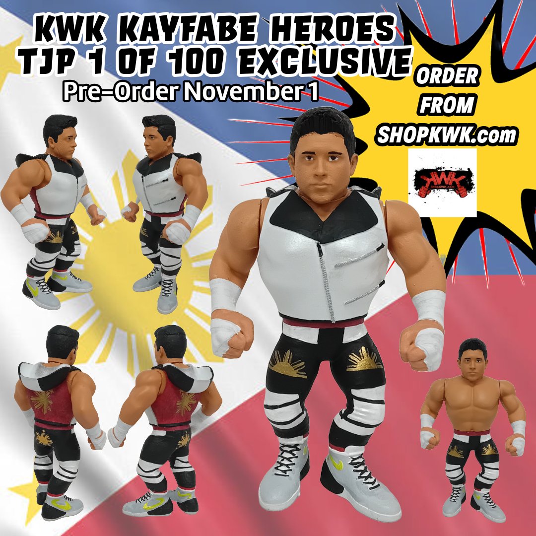 2025 KWK Kayfabe Heroes Series 2 TJP [Exclusive]