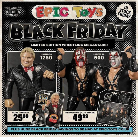 2024 Epic Toys Wrestling Megastars Limited Edition 2-Pack: Demolition