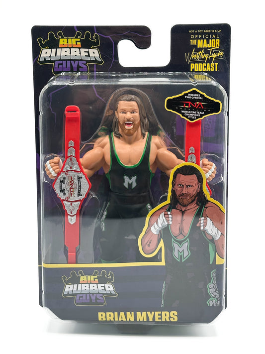 2025 Major Wrestling Figure Podcast Big Rubber Guys Limited Edition Brian Myers