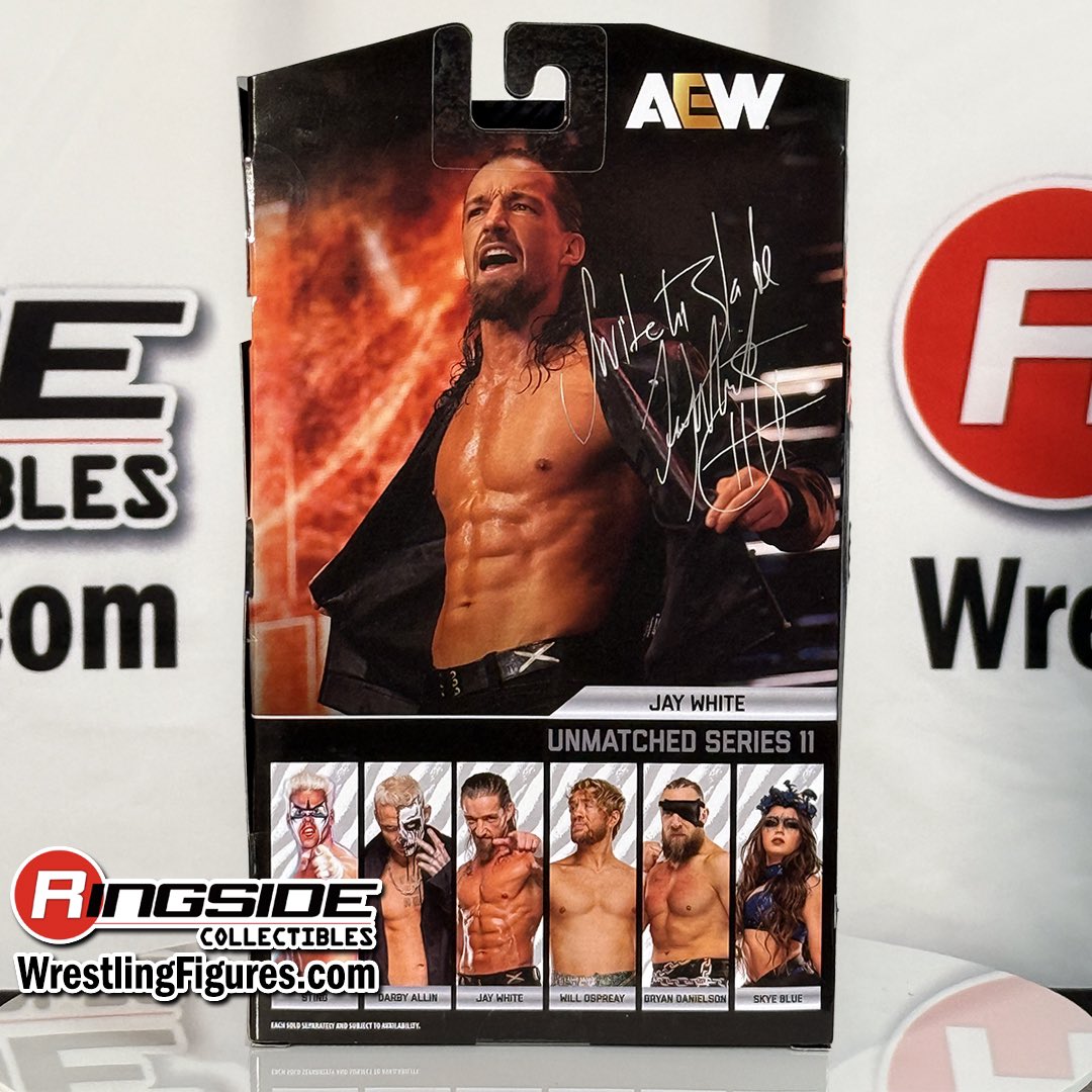 2025 AEW Jazwares Unmatched Collection Series 11 #88 Jay White
