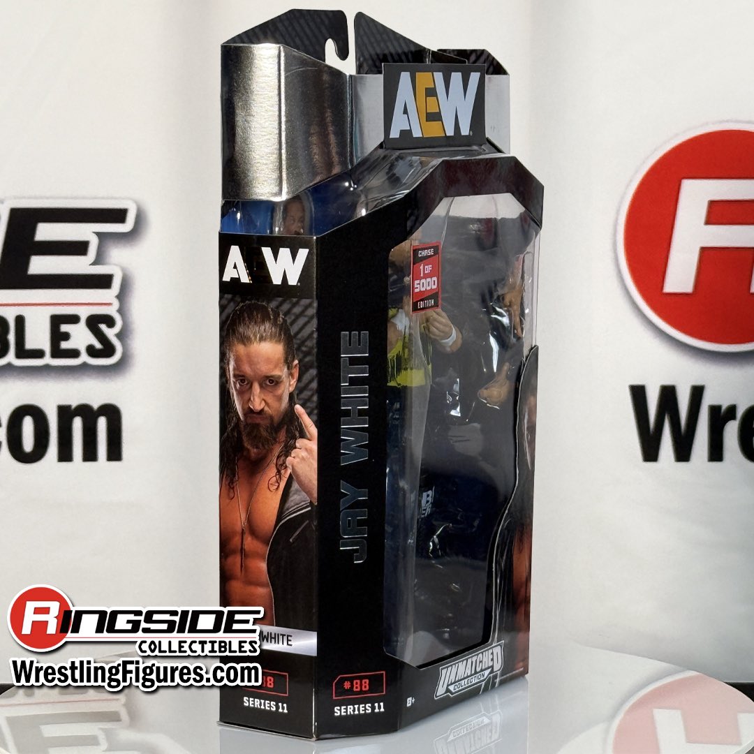 AEW ジェイホワイト 世界限定5000体 限定版 フィギュア ジャズウェアズ Switchblade Jay White - AEW Exclusive Jazwares Wrestling Figure