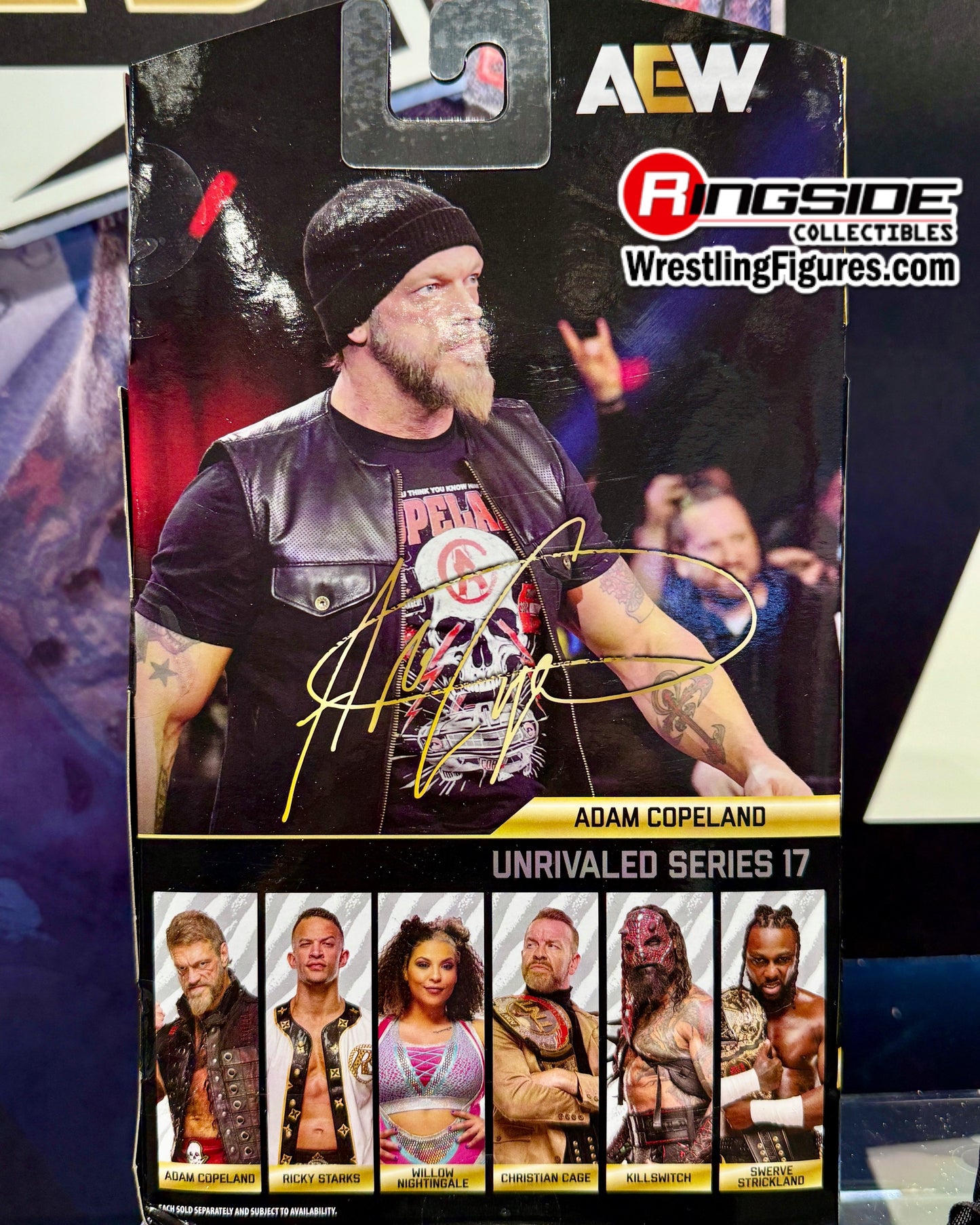 2025 AEW Jazwares Unrivaled Collection Series 17 #181 Adam Copeland [Chase Edition]
