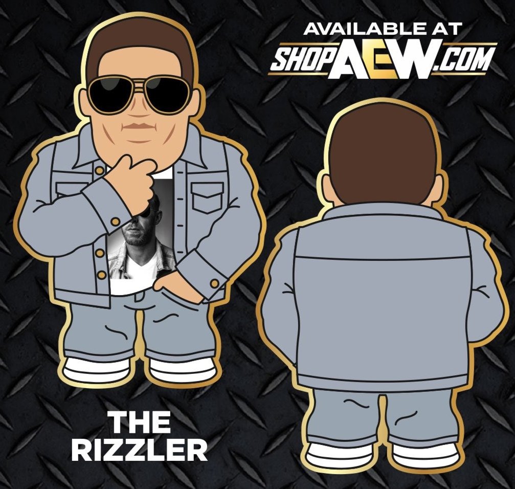 2025 AEW Pro Wrestling Tees Micro Brawlers Limited Edition The Rizzler