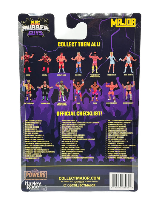 2025 MAJOR Big Rubber Guys WrestleCon Exclusive Harley Race