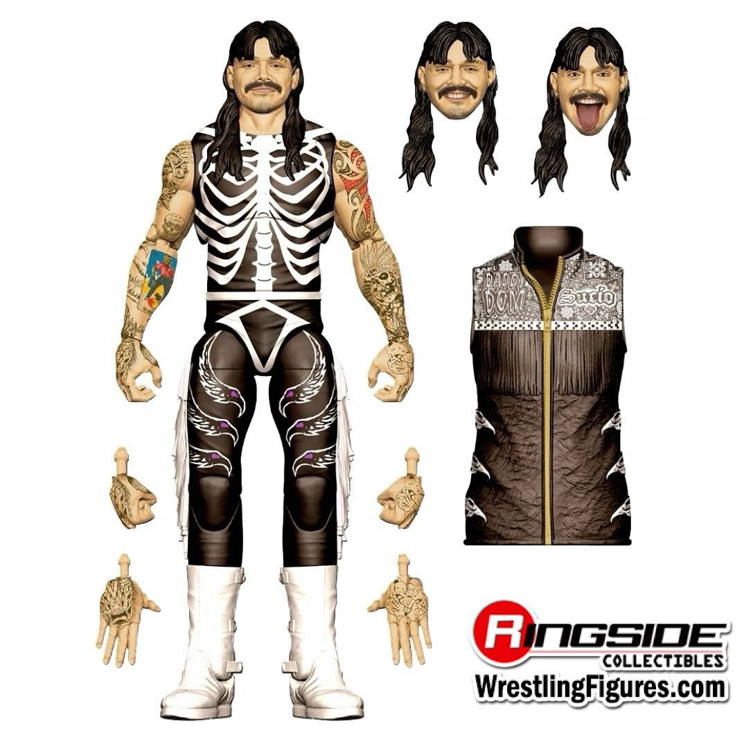 WWE Rey Mysterio SummerSlam Elite Collection Actiefiguur Dominik Mysterio Build-A-figuur onderdelen, verzamelcadeau voor leeftijden 8 jaar en ouder, HHR69 WWE Rey Mysterio SummerSlam Elite Collection Actiefiguur Dominik Mysterio Build-A-figuur onderdelen, verzamelcadeau voor leeftijden 8 jaar en ouder, HHR69