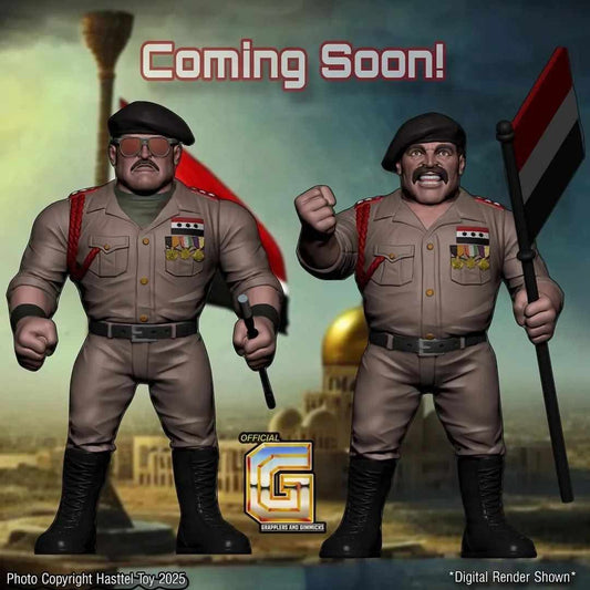 Hasttel Toy Grapplers & Gimmicks Sgt. Slaughter [Heel Version 2]