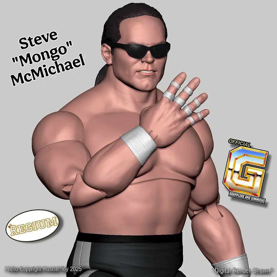 Hasttel Toy Regium Series Steve "Mongo" McMichael