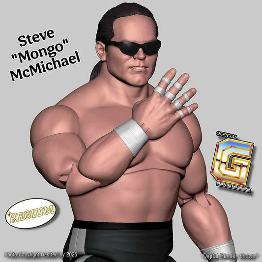 Hasttel Toy Grapplers & Gimmicks Regium Series Steve "Mongo" McMichael