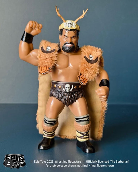 2025 Epic Toys Wrestling Megastars Series 4 Barbarian