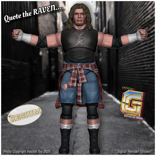 Hasttel Toy Grapplers & Gimmicks Regium Series Raven