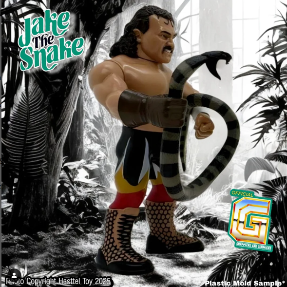 Hasttel Toy Grapplers & Gimmicks Legacy Collection Jake "The Snake" Roberts [1991 Edition]