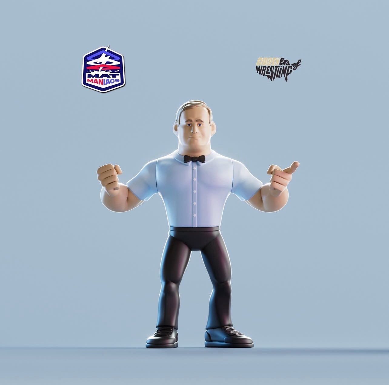 Nerd Closet Mat Maniacs 2-Pack: Earl & Dave Hebner