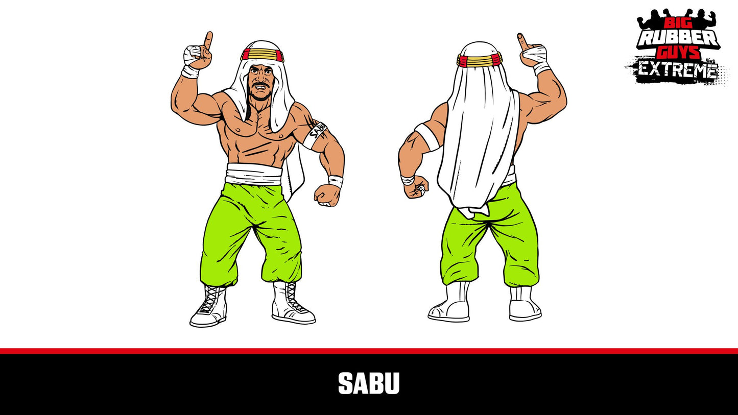 MAJOR Big Rubber Guys Extreme Sabu