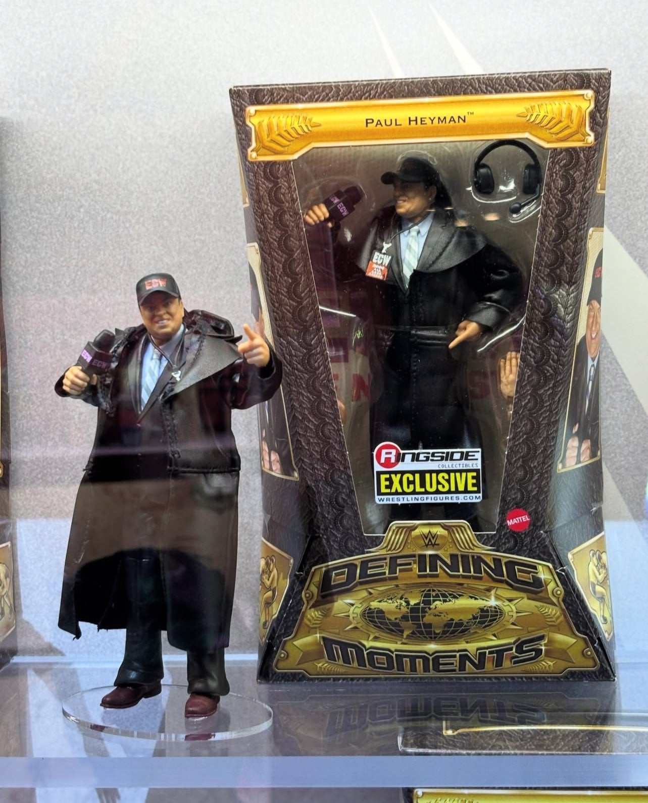 2025 WWE Mattel Elite Collection Ringside Exclusive Defining Moments Paul Heyman